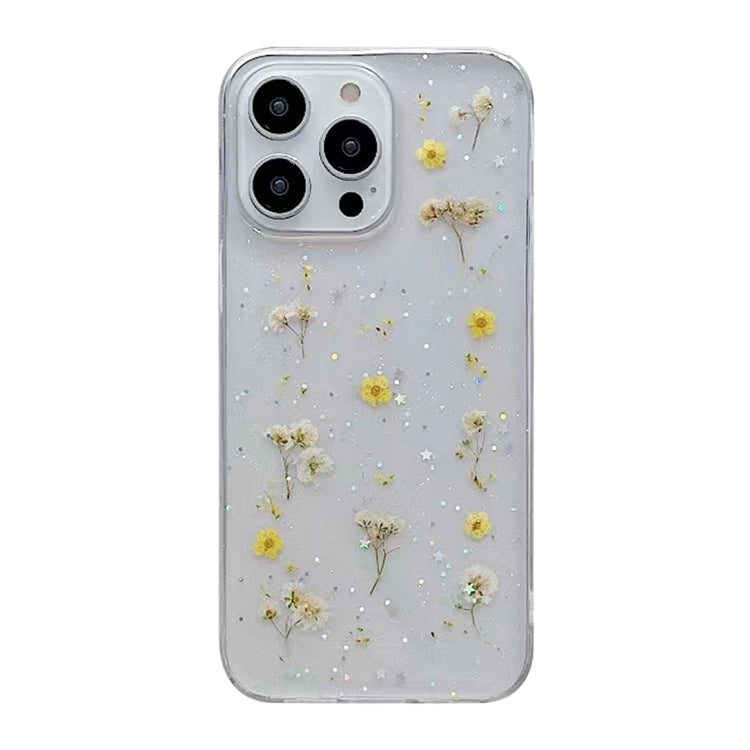 Gypsophila Flowers Pattern TPU Protective Phone Case, Series 2