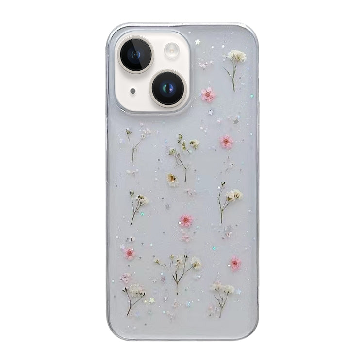 Gypsophila Flowers Pattern TPU Protective Phone Case, Series 1