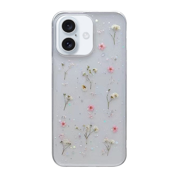 Gypsophila Flowers Pattern TPU Protective Phone Case, Series 1