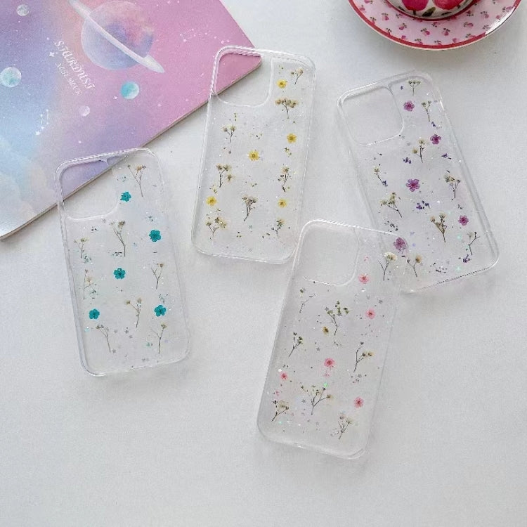 Gypsophila Flowers Pattern TPU Protective Phone Case, Series 2