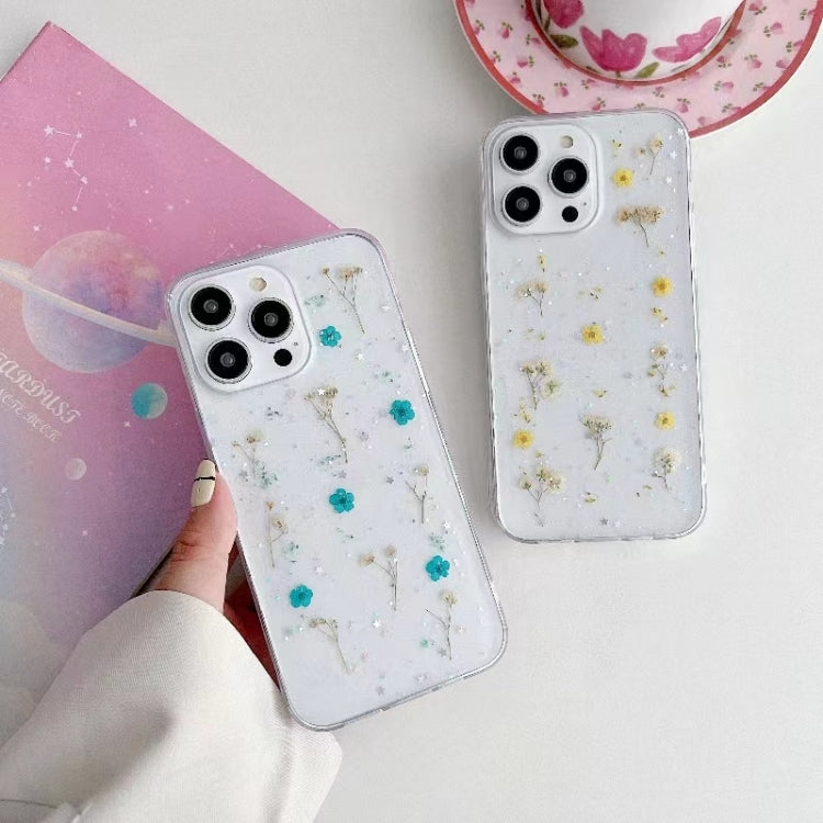 Gypsophila Flowers Pattern TPU Protective Phone Case, Series 2