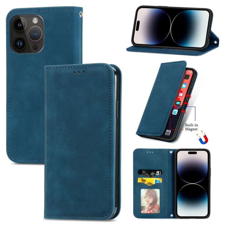 Retro Skin Feel Magnetic Flip Leather Phone Case, Series 1