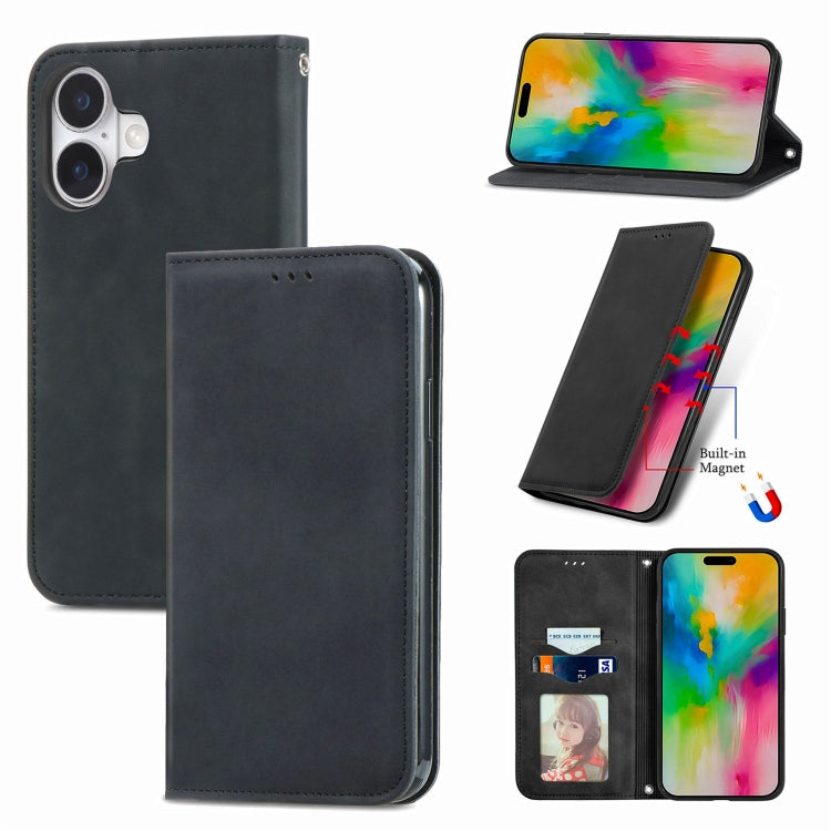 Retro Skin Feel Magnetic Flip Leather Phone Case, Series 1