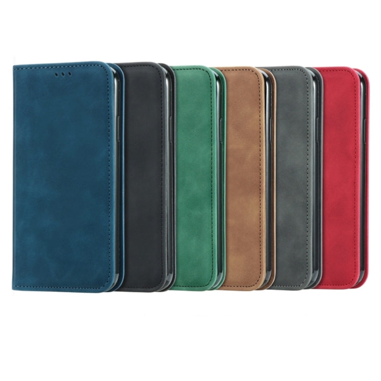 Retro Skin Feel Magnetic Flip Leather Phone Case, Series 1