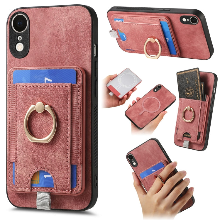 Retro Splitable Magnetic Card Bag Leather Phone Case, Series 1