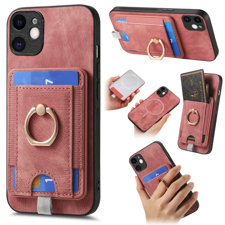 Retro Splitable Magnetic Card Bag Leather Phone Case, Series 1