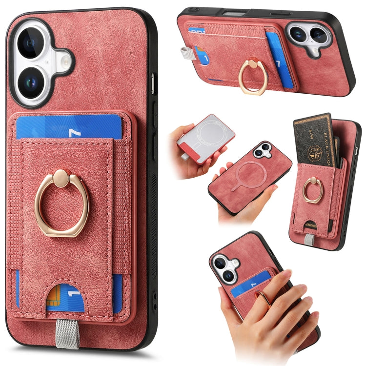 Retro Splitable Magnetic Card Bag Leather Phone Case, Series 1