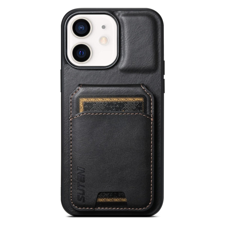 Suteni H02 Leather Wallet Stand Back Phone Case, Series 2