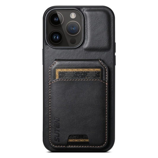 Suteni H02 Leather Wallet Stand Back Phone Case, Series 3