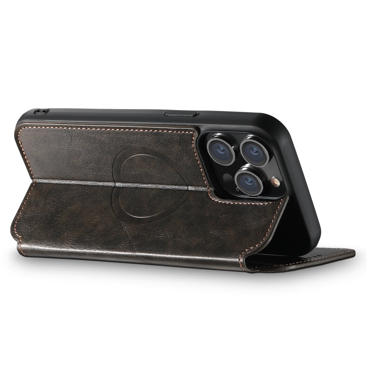 Suteni J05 Leather Magnetic MagSafe Phone Case, Series 2