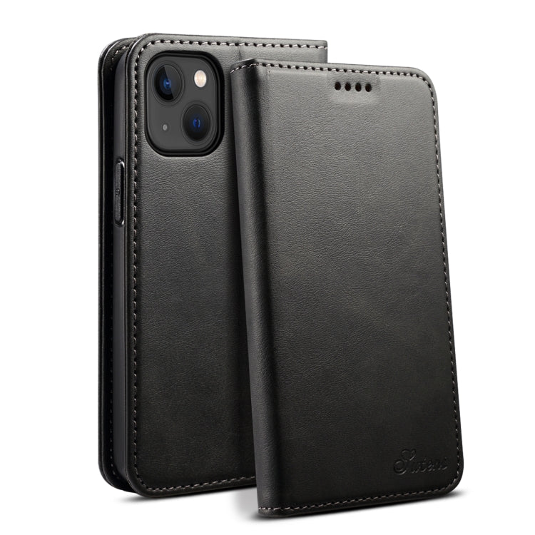 Suteni Calf Texture Horizontal Flip Leather Phone Case, Series 1