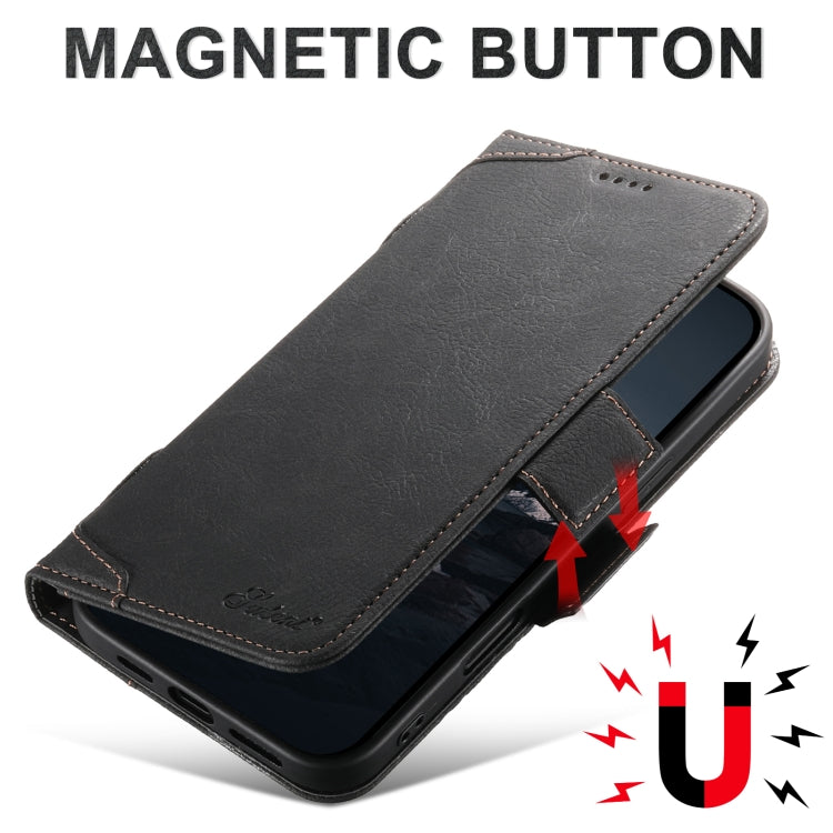 SUTENI J07 Multifunctional Horizontal Flip Magsafe Leather Phone Case, Series 3