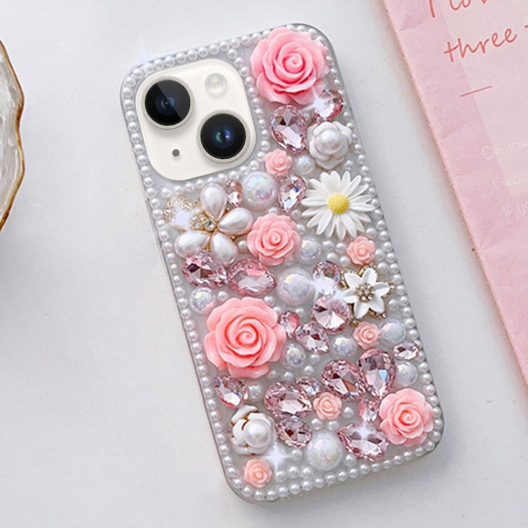 Rose Hand-set Diamond PC Phone Case, Series 2