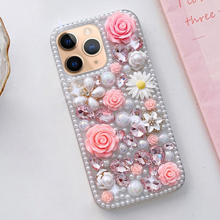 Rose Hand-set Diamond PC Phone Case, Series 1