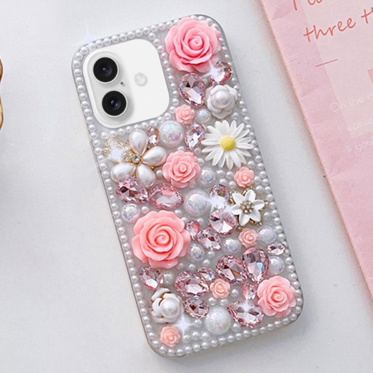 Rose Hand-set Diamond PC Phone Case, Series 2