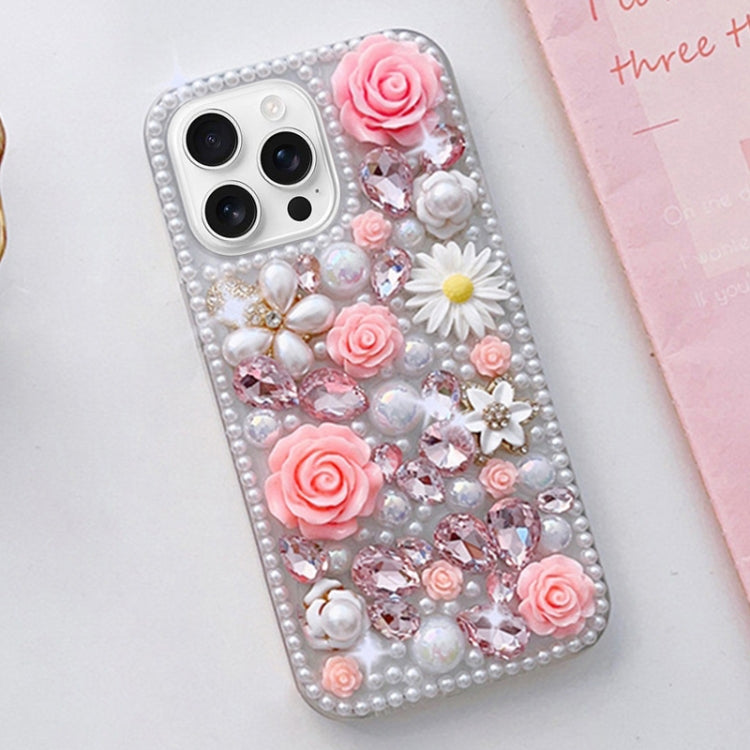 Rose Hand-set Diamond PC Phone Case, Series 2