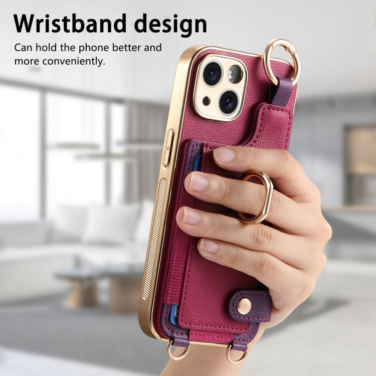 Fashion Ring Card Bag Phone Case with Hang Loop, Series 3