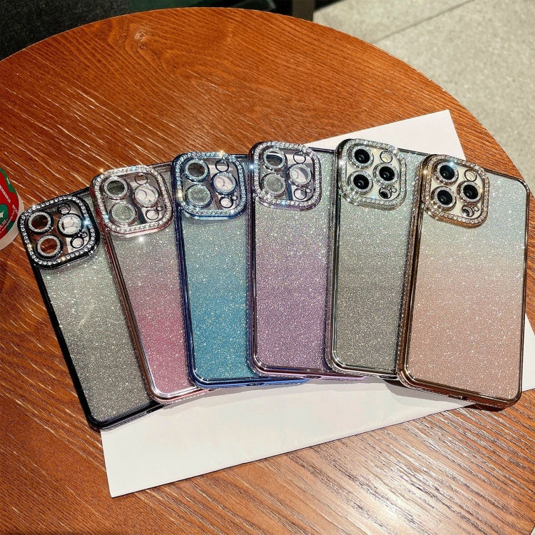 Diamond Gradient Glitter TPU Phone Case, Series 3