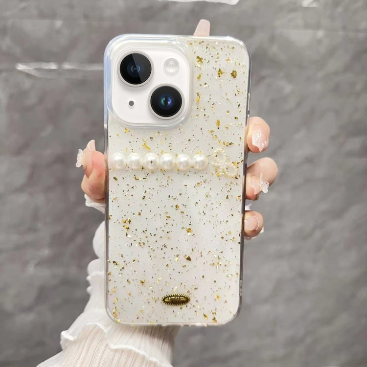 Gold Foil Pearl Bow TPU Phone Case, Series 2