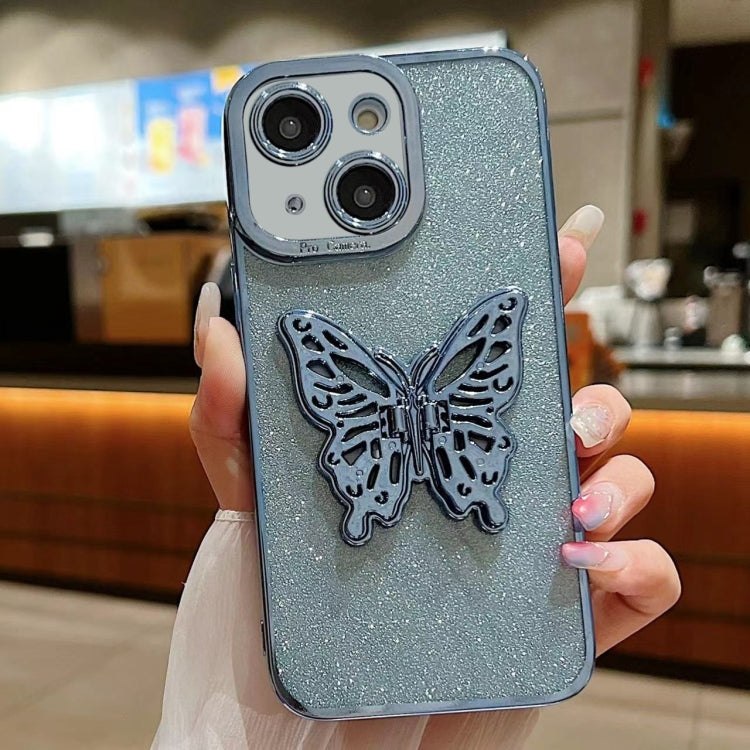 Electroplated Glitter 3D Butterfly TPU Phone Case, Series 3