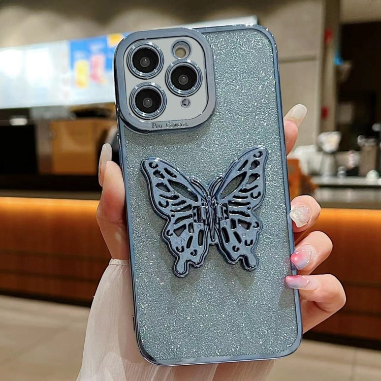 Electroplated Glitter 3D Butterfly TPU Phone Case, Series 2