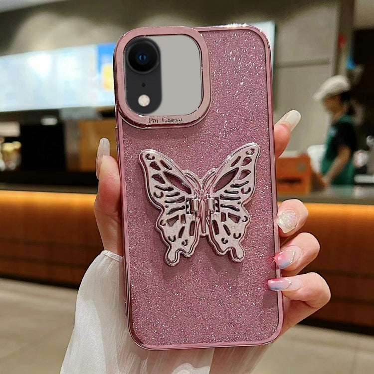 Electroplated Glitter 3D Butterfly TPU Phone Case, Series 1