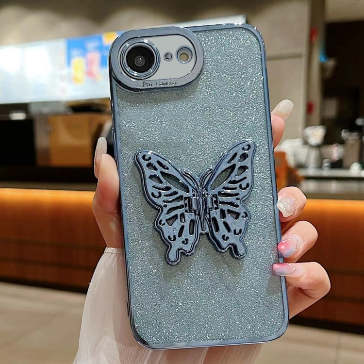 Electroplated Glitter 3D Butterfly TPU Phone Case, Series 1