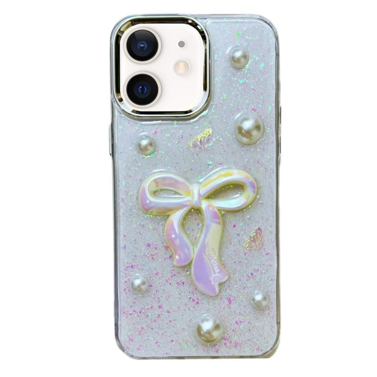 3D Bow Pearl Love Flower TPU Phone Case, Series 1