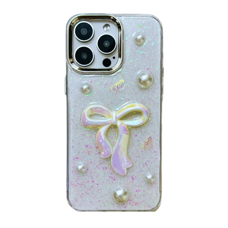 3D Bow Pearl Love Flower TPU Phone Case, Series 1