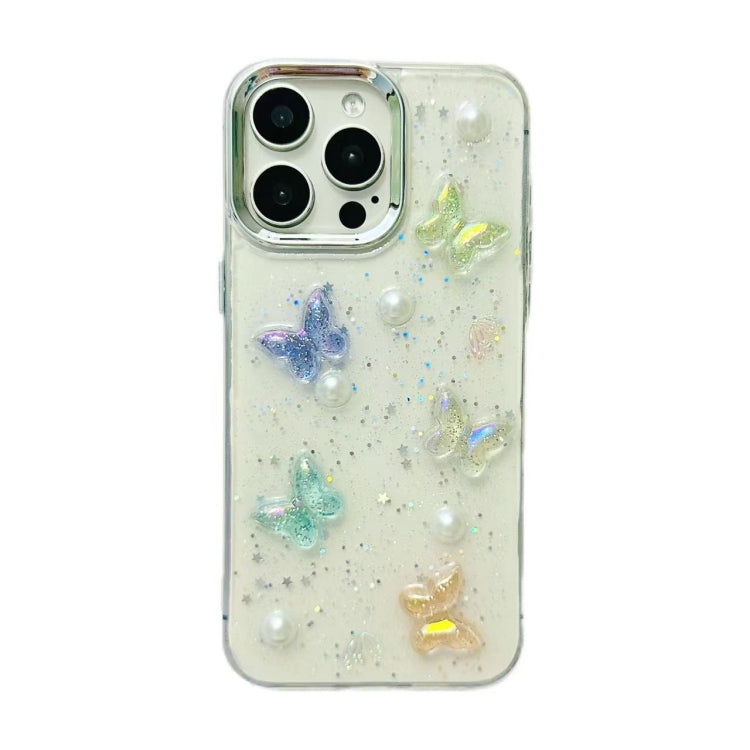 3D Colorful Crystal Butterfly TPU Phone Case, For iPhone 16 Pro Max, For iPhone 16 Pro, For iPhone 16 Plus, For iPhone 16, For iPhone 15 Pro Max, For iPhone 15 Pro, For iPhone 15 Plus, For iPhone 15, For iPhone 14 Plus, For iPhone 14, For iPhone 14 Pro