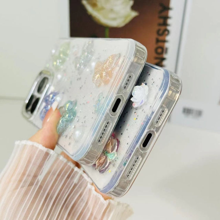 3D Colorful Crystal Butterfly TPU Phone Case, For iPhone 16 Pro Max, For iPhone 16 Pro, For iPhone 16 Plus, For iPhone 16, For iPhone 15 Pro Max, For iPhone 15 Pro, For iPhone 15 Plus, For iPhone 15, For iPhone 14 Plus, For iPhone 14, For iPhone 14 Pro