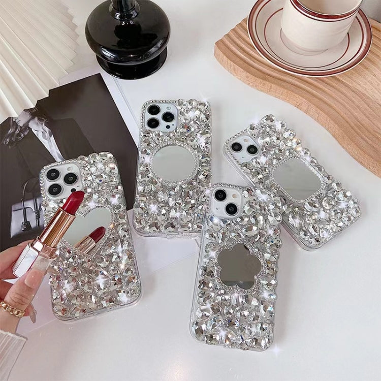 Mirror Handmade Bling Rhinestone PC Phone Case, Series 1