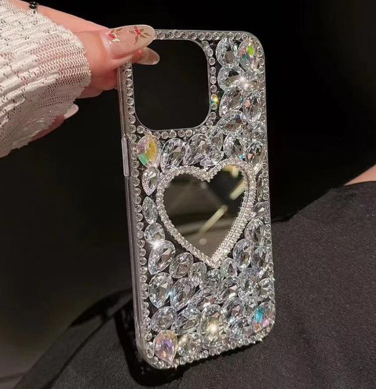 Mirror Handmade Bling Rhinestone PC Phone Case, Series 1