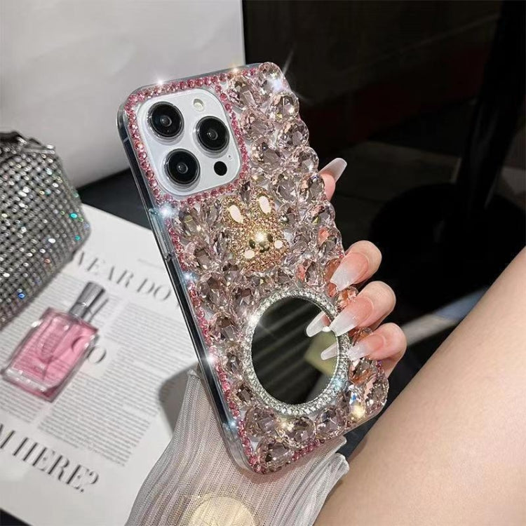 Diamond Mirror Bunny Handmade PC Phone Case, Series 3