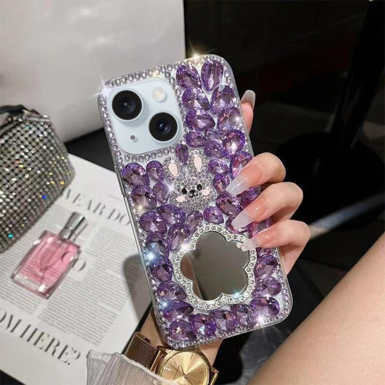 Diamond Mirror Bunny Handmade PC Phone Case, Series 3