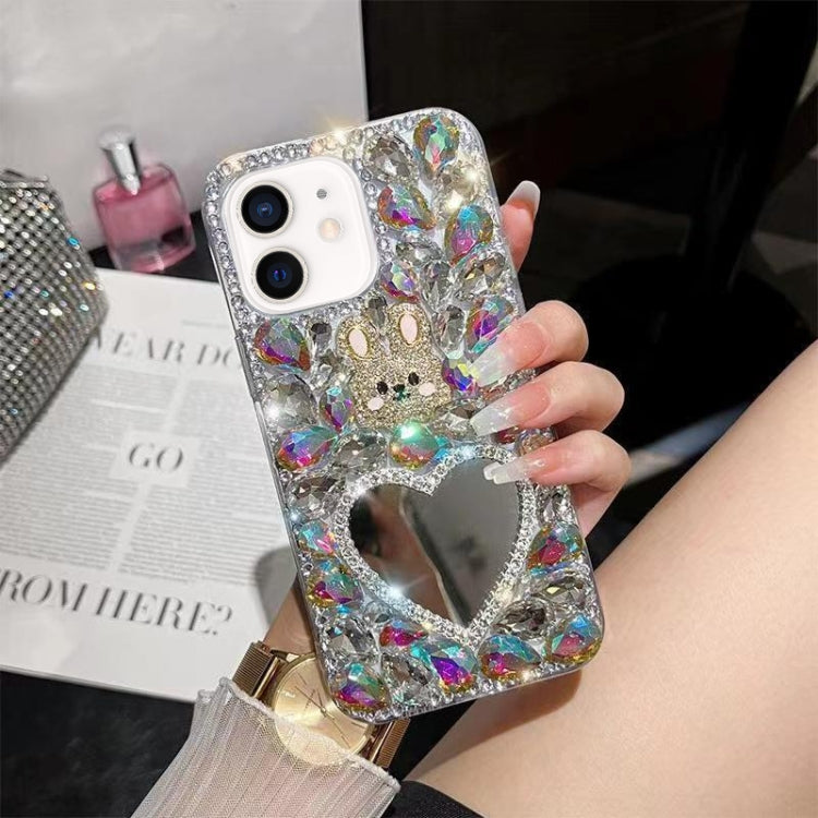 Diamond Mirror Bunny Handmade PC Phone Case, Series 1