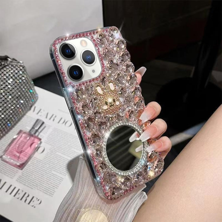 Diamond Mirror Bunny Handmade PC Phone Case, Series 1