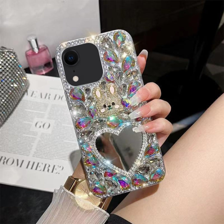 Diamond Mirror Bunny Handmade PC Phone Case, Series 1