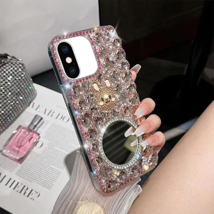 Diamond Mirror Bunny Handmade PC Phone Case, Series 2