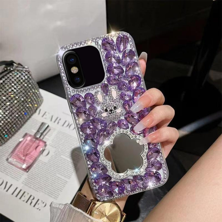 Diamond Mirror Bunny Handmade PC Phone Case, Series 2