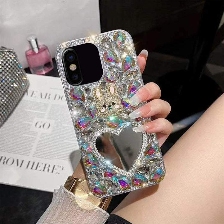 Diamond Mirror Bunny Handmade PC Phone Case, Series 2