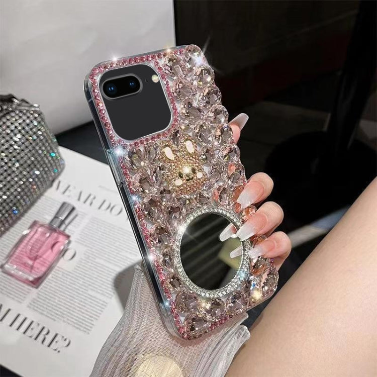 Diamond Mirror Bunny Handmade PC Phone Case, Series 3