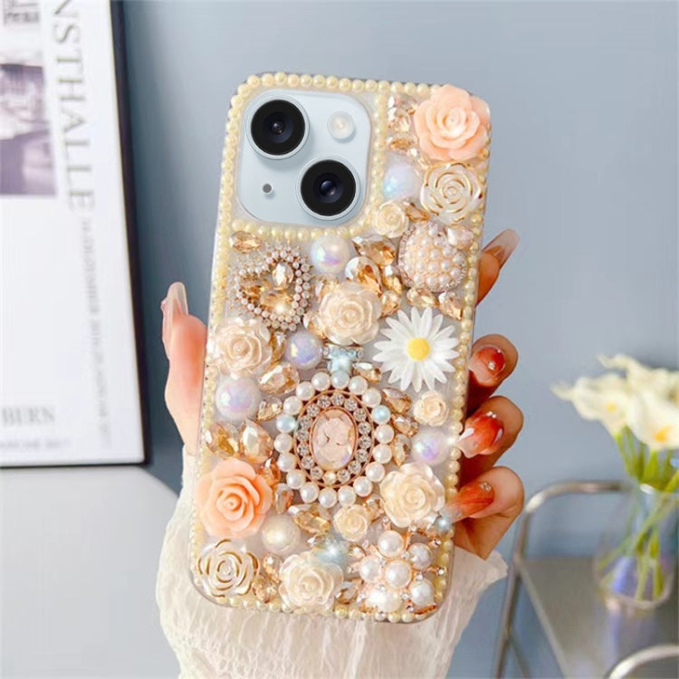 Diamond Inlaid Rose PC Phone Case, Series 4