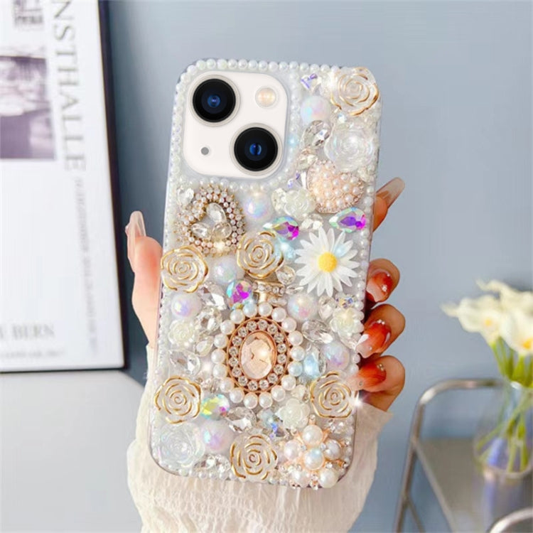 Diamond Inlaid Rose PC Phone Case, Series 2