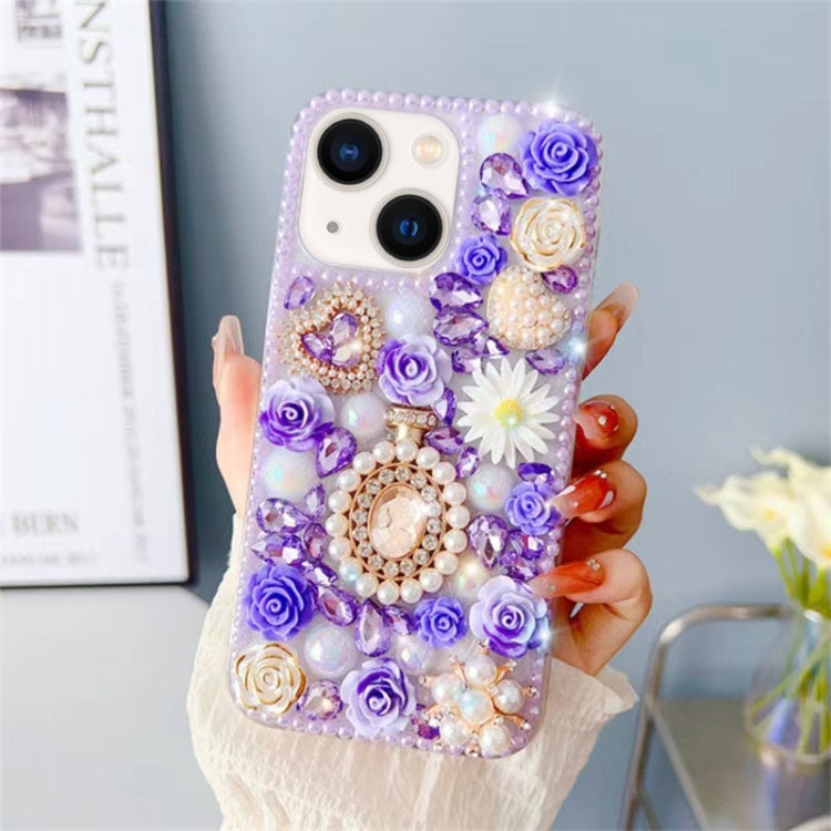 Diamond Inlaid Rose PC Phone Case, Series 2