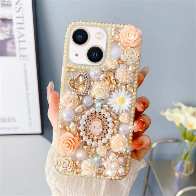 Diamond Inlaid Rose PC Phone Case, Series 4