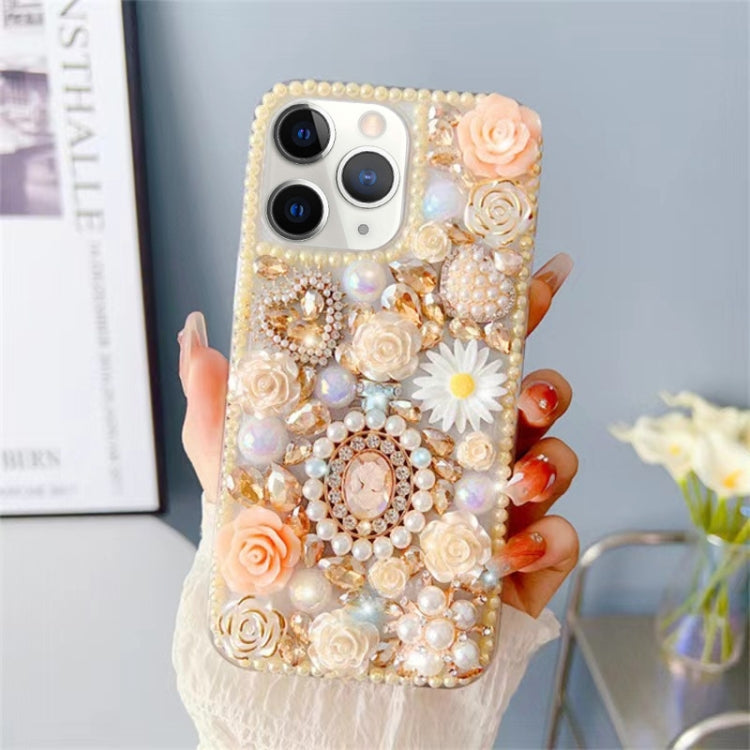 Diamond Inlaid Rose PC Phone Case, Series 3