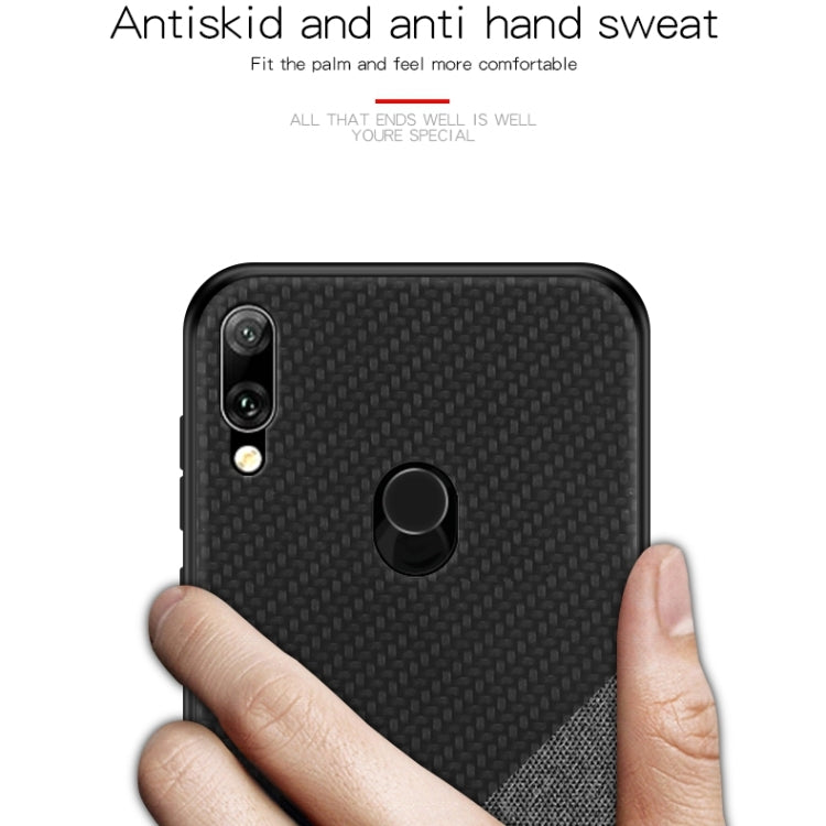 PINWUYO Honors Series Shockproof PC + TPU Protective Case for HUAWEI Y7 2019(Fingerprint hole）/ Y7 Prime 2019