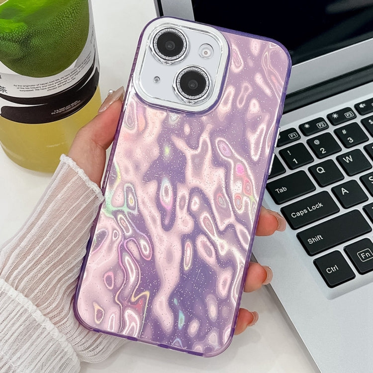 Plating Glitter Texture TPU Phone Case with Lens Film, Series 8