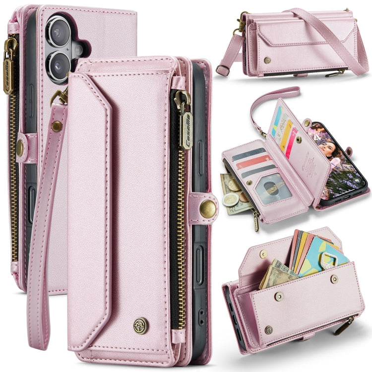 CaseMe C36 Card Slots Zipper Wallet RFID Anti-theft Leather Phone Case